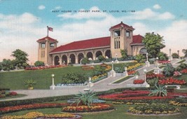 Rest House Forest Park St. Louis Missouri MO to Red Top Postcard B01 - $2.99