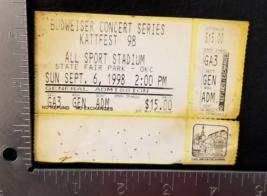 CANDLEBOX / 7 MARY 3 ++ - VINTAGE 6/10/1984 KATTFEST 1998 CONCERT TICKET... - $10.00