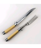 Carvel Hall Fine Cutlery Set Briddell Serving Knife and Fork In Original... - $371.81 MXN