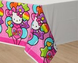 Hello Kitty Rainbow Plastic Tablecover 1 Per Package Birthday Party Supp... - $7.95