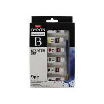 Jasart Byron Paint Starter Set (Pack of 9) - Watercolour - £29.77 GBP