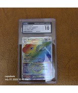 Dragonite VSTAR Rainbow Holo 086/071 Graded CGC Pristine 10 Pokémon GO - $99.00