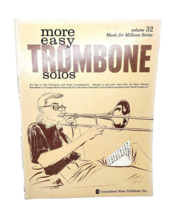 More Easy Trombone Solos Volume 32 1960 Sheet Music Book - £6.69 GBP