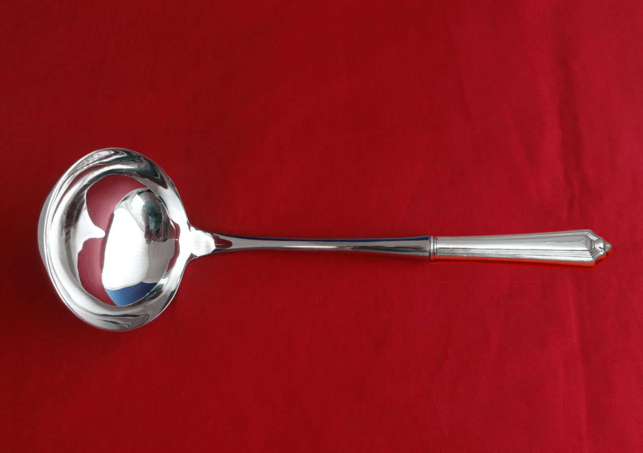 Primary image for Plymouth by Gorham Sterling Silver Soup Ladle HH with Stainless Custom 10 1/2"