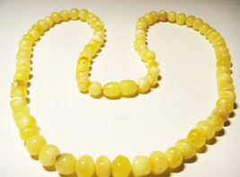 Gemstone Amber Necklace Natural Baltic Amber Jewellery  Genuine amber necklace - £91.67 GBP