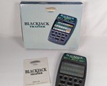 Monte Carlo By Radica Blackjack Trainer Handheld Card Game In Box - £8.96 GBP