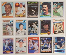 New York Yankees Lot of 15 MLB Baseball 1960&#39;s,70&#39;s,80&#39;s,90&#39;s Roy White - £9.16 GBP