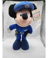 Vintage The Disney Store Policeman Mickey Plush 12&quot; With Tag - €18,50 EUR