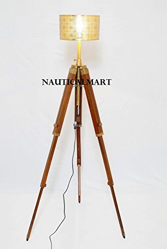 Primary image for NAUTICAL DESIGNER TRIPOD FLOOR LAMP STAND BY NAUTICALMART