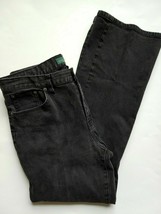 Lauren Ralph Lauren Classic Bootcut Jeans Size 12 Womens Black Stretch LRL - £20.62 GBP