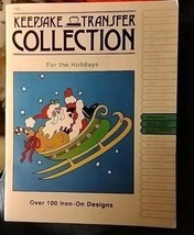 Keepsake Transfer Collection: For the Holidays Vol 6 VTG 1980 Christmas Iron Ons - £7.26 GBP