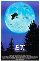 E.T. the Extra-Terrestrial  signed movie poster - £141.59 GBP