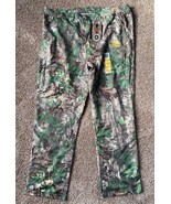Men&#39;s RealTree Xtra Green Camo Hunting Guide Pants - 6 Pocket - Size XL - £26.61 GBP