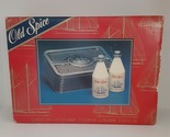 Classic Old Spice Hammered Tin Box for Men's Cologne and After Shave - $22.50