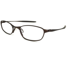 Vintage Oakley Eyeglasses Frames O2 11-614 Red Matte Burgundy Wrap 48-19... - $69.75