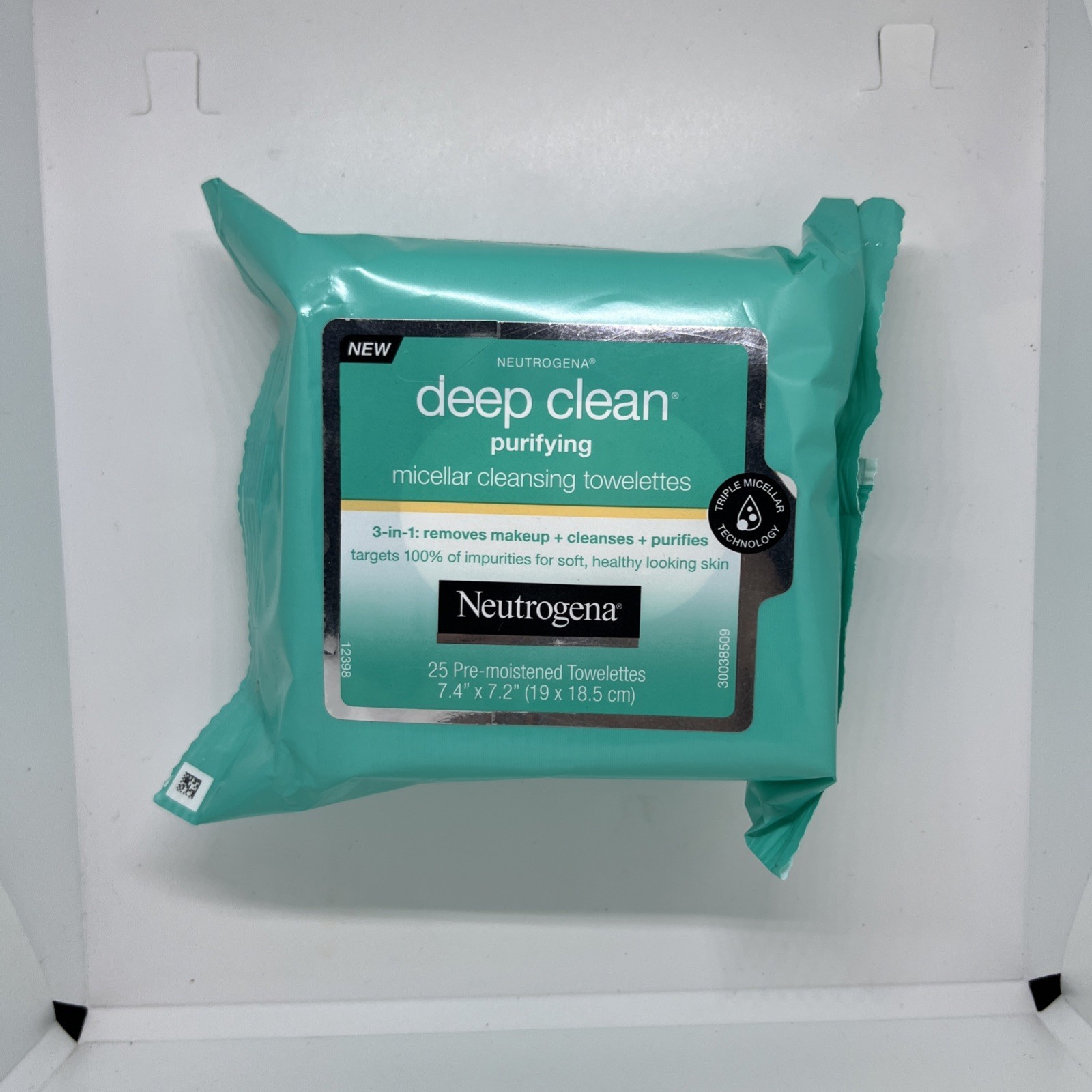 Neutrogena Deep Clean Purifying Makeup Remover Cleansing Towelettes Wipes 25 Cou