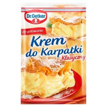 Dr.Oetker Karpatka Cake cream filling QUICK PREP 1 bag/240gFREE SHIPPING - $9.85