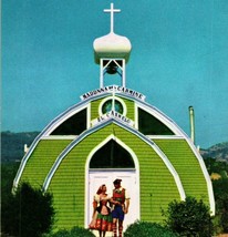 Vtg Chrome Postcard San Francisco California El Carmelo Chapel Swiss Colony UNP - £2.28 GBP