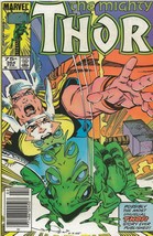 Thor #364 ORIGINAL Vintage 1986 Marvel Comics Frog Thor Newsstand - £38.91 GBP