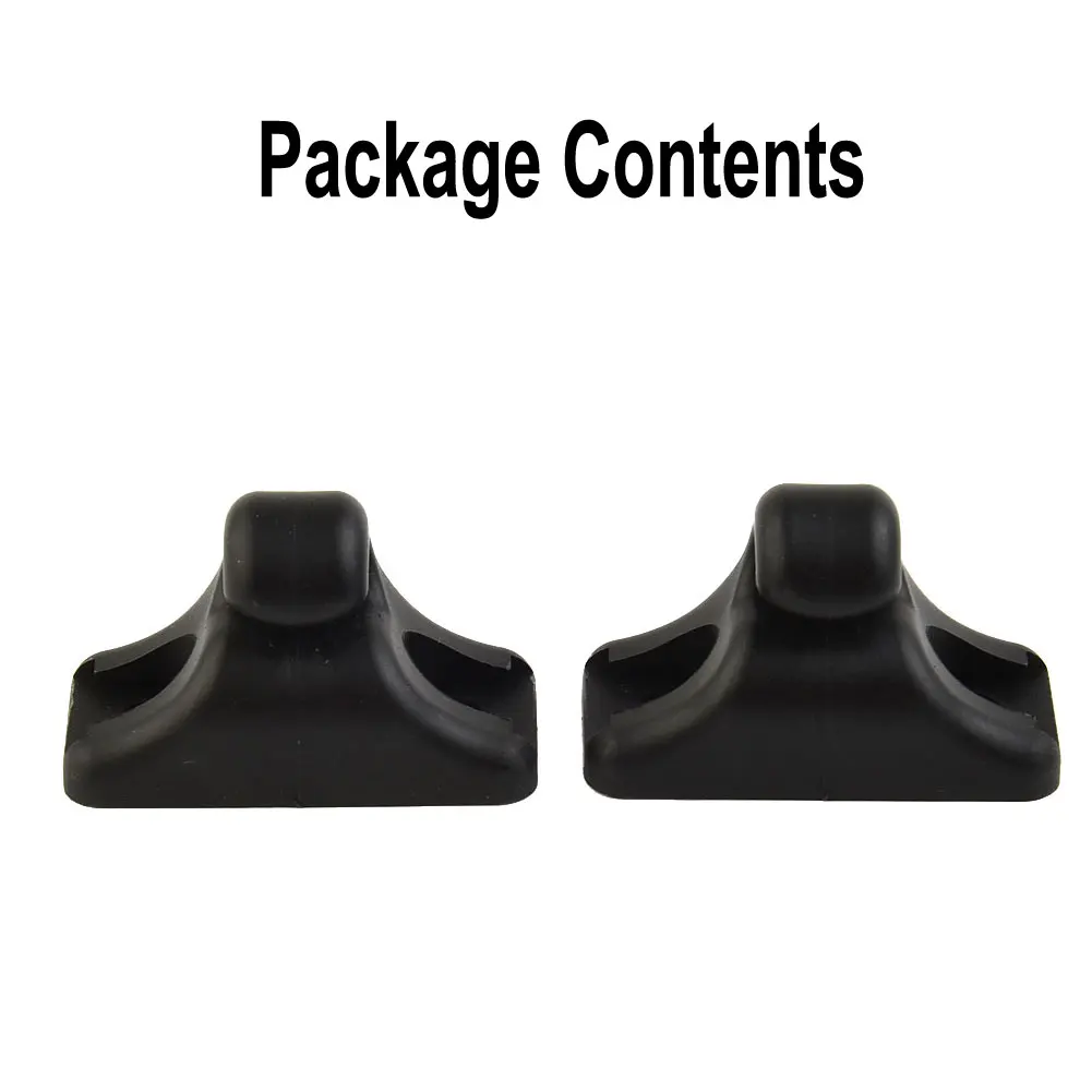 2pcs Sun Visor Bracket Clips For Porsche 924 944 968 #94473143900 Black Interi - £15.04 GBP