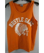 Hustle Gang Men&#39;s Small Orange Tank Top Hustlegang of America Native Logo - €14,34 EUR