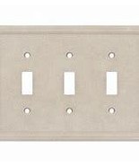 Somerset Collection Somerset 3-Gang Standard Toggle Wall Plate, Sand - $15.98