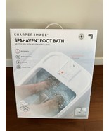 BNIB Sharper Image Spa Haven Foot Bath, Heated with Rollers and LCD Display - $81.92 CAD