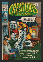 Creatures On The Loose #13, Marvel, 1971, Vg, The Creature From Krogarr! - £4.74 GBP
