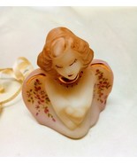 3630 Vintage QVC Fenton Floral Guardian Angel Bust - $60.00