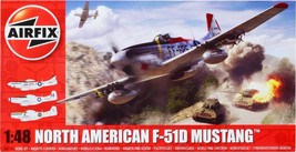 Level 2 Model Kit North American F-51D Mustang Fighter Aircraft With 3 S... - $67.14