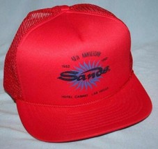 Vtg 1992 Sands C ASIN O Hotel 40th Anniversary Snapback Trucker Hat Cap Las Vegas - £7.89 GBP