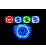 Honda VTX 1300 Headlight Halo Angel Eye Demon LED Plasma COB Light singl... - $80.71 CAD