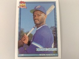 1991 Topps 40 Years Of Baseball #588 Mark Whiten  Blue Jays - £6.22 GBP