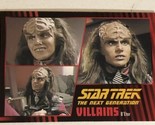 Star Trek The Next Generation Villains Trading Card #59 B’eter Patrick S... - $1.97