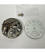 Howard Pocket Watch Movement 17 Jewels Adjusted For Parts - €67,79 EUR