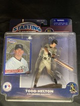 New~Todd Helton~Colorado ROCKIES~2001 Starting Lineup 2 Action Figure - £3.91 GBP