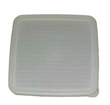 TUPPERWARE Fridge Smart SQUARE Seal #3994A Sheer Clear Replacement Lid 6... - $5.00