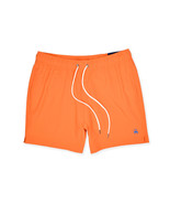 Brooks Brothers Orange 5&quot; Emb Montauk Swim Trunk Shorts, 2XL XXL 8631-10 - $88.61