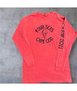 Four Seas Crew Long Sleeve T-Shirt 2016 Nantucket Red. unisex - $18.00