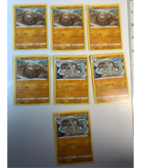4x Diglett/3x Dugtrio Pokemon TCG Chilling Reign 76&amp;77/198 Played-Lot of... - £9.31 GBP