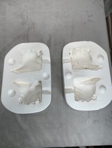 Vintage Ceramic Slip Casting Mold Of Turkey Salt And Pepper Shakers - £39.64 GBP