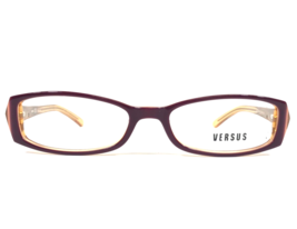 Versus By Versace Petite Brille Rahmen MOD.VR8039 559 Rot Orange 50-16-135 - £38.26 GBP