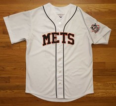 Majestic New York Mets National League Mike Piazza Home Baseball Jersey Large L - £78.62 GBP