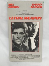 Lethal Weapon, Starring Mel Gibson, Danny Glover - VHS Tape for VCR - £8.03 GBP