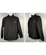 QT QuiktTrip Quarter Zip Sport Pullover Mens Medium Polyester Black - £24.49 GBP