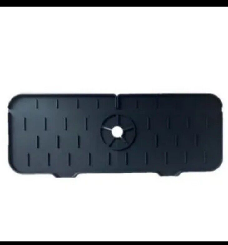 Silicone Kitchen Faucet Absorbent Mat Sink Sponge Holder Foldable Sink D... - $7.80