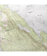 Map Danforth Maine NB 1988 Topographic Geo Survey 1:24000 27 x 22&quot; TOPO4 - $44.99