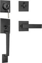 FORTSTRONG Front Door Lock &amp; Handle Set – Deadbolt, Modern Classic Design - $51.67 CAD
