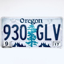 2017 United States Oregon Douglas Fir Passenger License Plate 930 GLV - $16.82