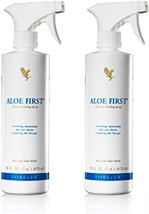 2 Forever Living ALOE FIRST Natural Soothing Spray (78,43% Aloe Vera) 473ml - £41.43 GBP